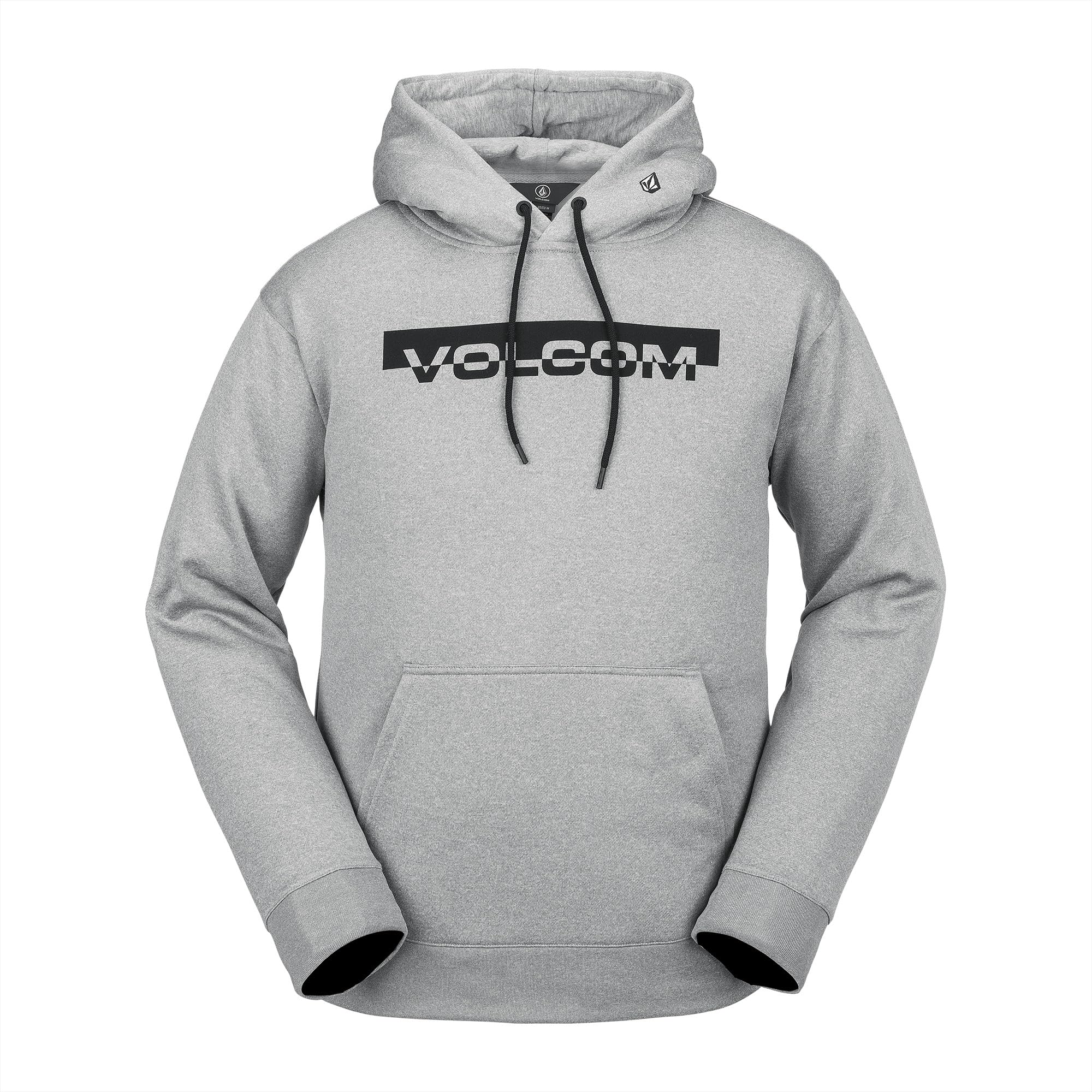 Volcom Men's Hydro Fleece Riding Hoodie – Water-repellent Sweatshirt With Storm Hood &amp; Thumbholes