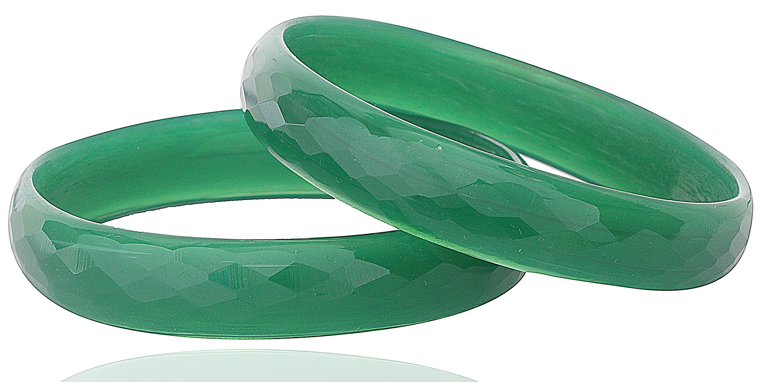 NMII Glass with Diamond Cutting Pattern Glossy Opaque Bangle/Kadaa set for Women/Girls, (DarkGreen_2.8 Inches), Pack Of 2 Kada Set (B078ZJYYSW) Amazon Price History, Amazon Price Tracker