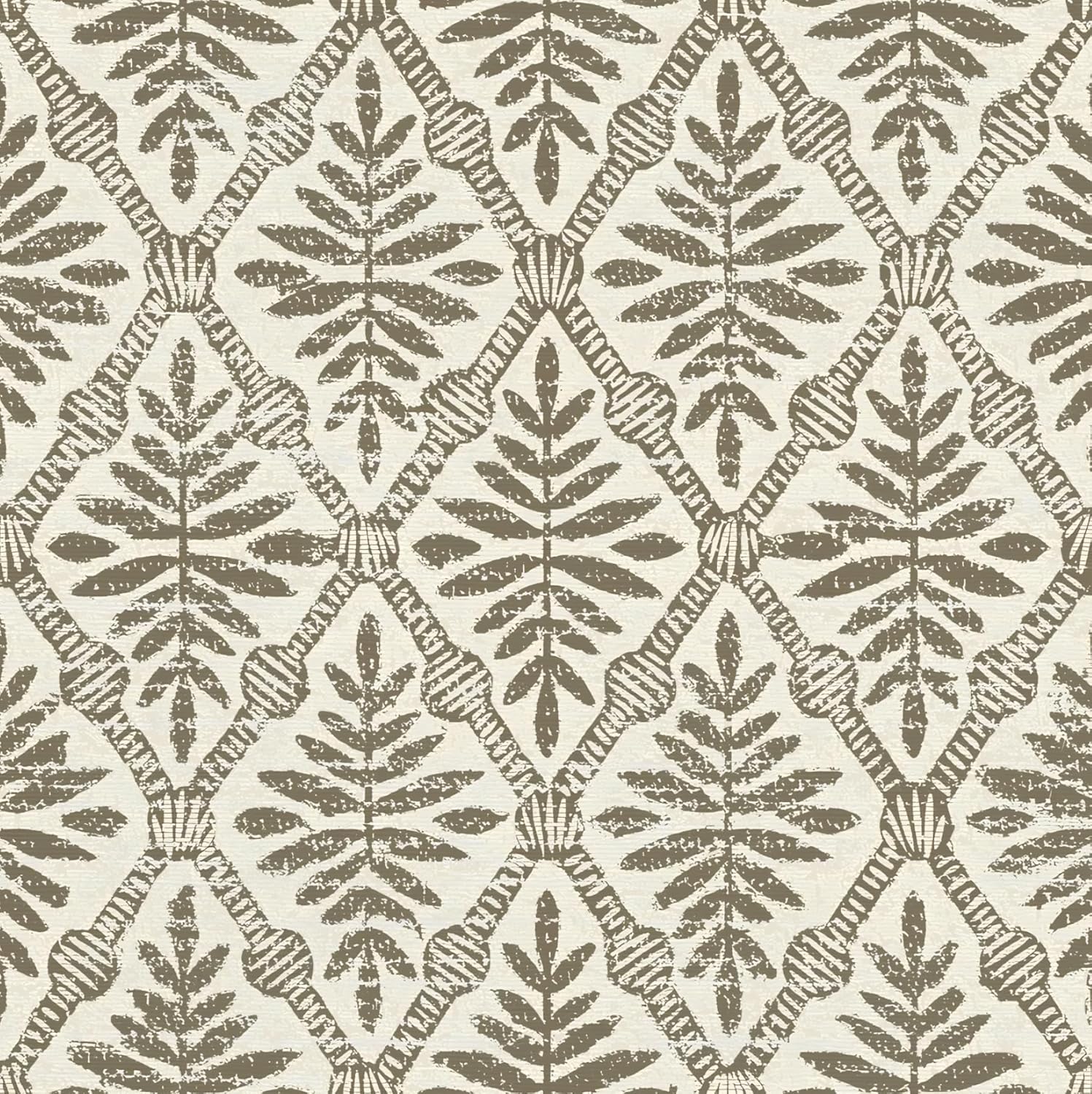 Beige Peel and Stick Wallpaper Boho Contact Paper 16.9inch x 118.1inch Vintage Wallpaper Peel and Stick Self Adhesive Wall Paper Removable Waterproof for Bedroom Cabinet Decorative Vinyl