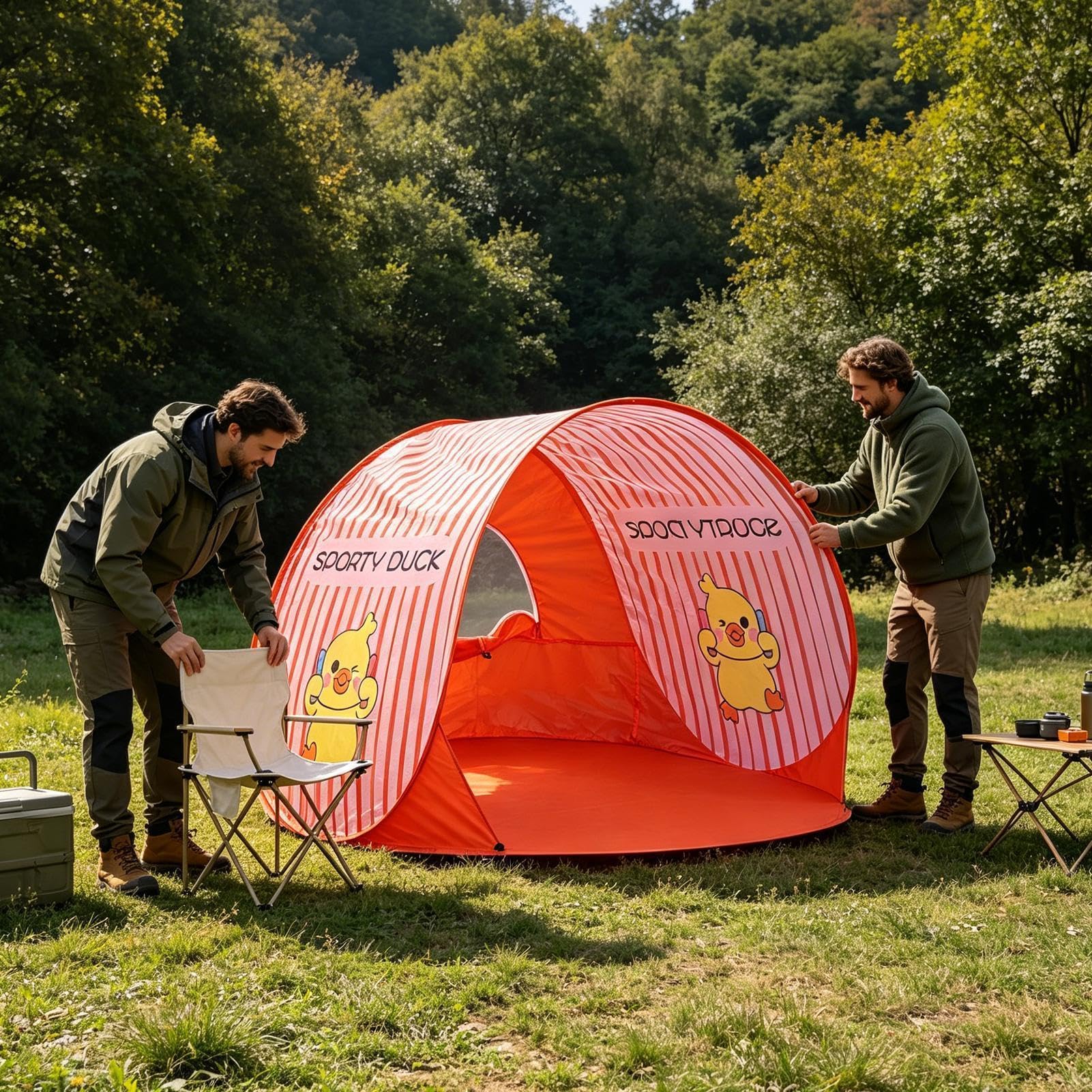 UV-Schutz 2-3 Personen Camping | Sonnenschutz Outdoor- für Park Terrasse Rasen Sommerfest Picknick Wandern Reisen Ausflug Kinder Erwachsene