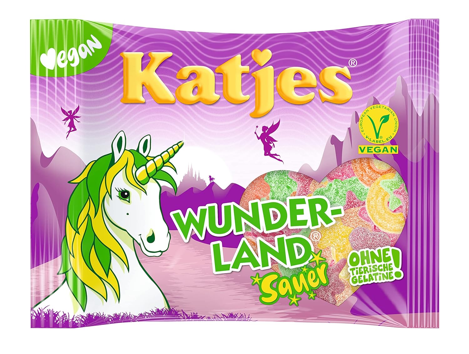 Katjes Wunderland Sauer Candy 200g