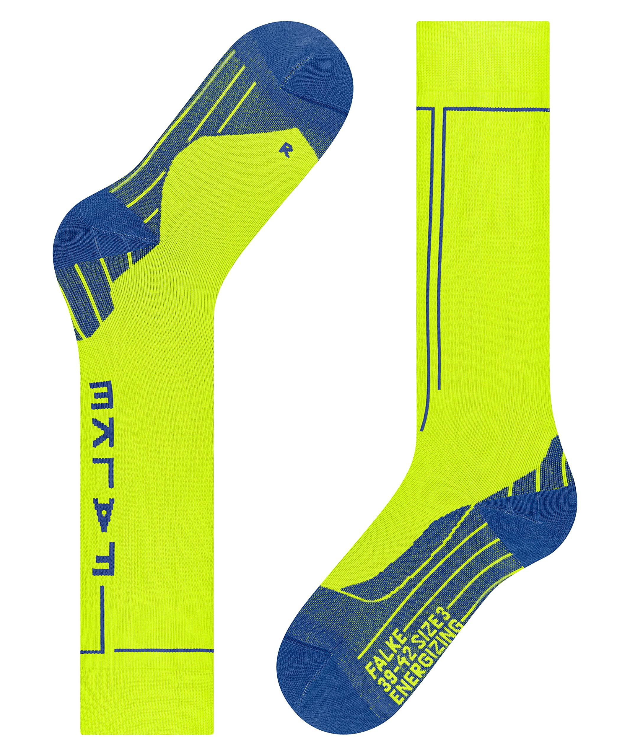 FALKE Energizing Chaussettes Sport De Compression Homme Respirantes SЋchage Rapide VЋganes Blanc Noir Plus De Couleurs Pour Course Л Pied Running Marathon Trail Football Rugby 1 Paire