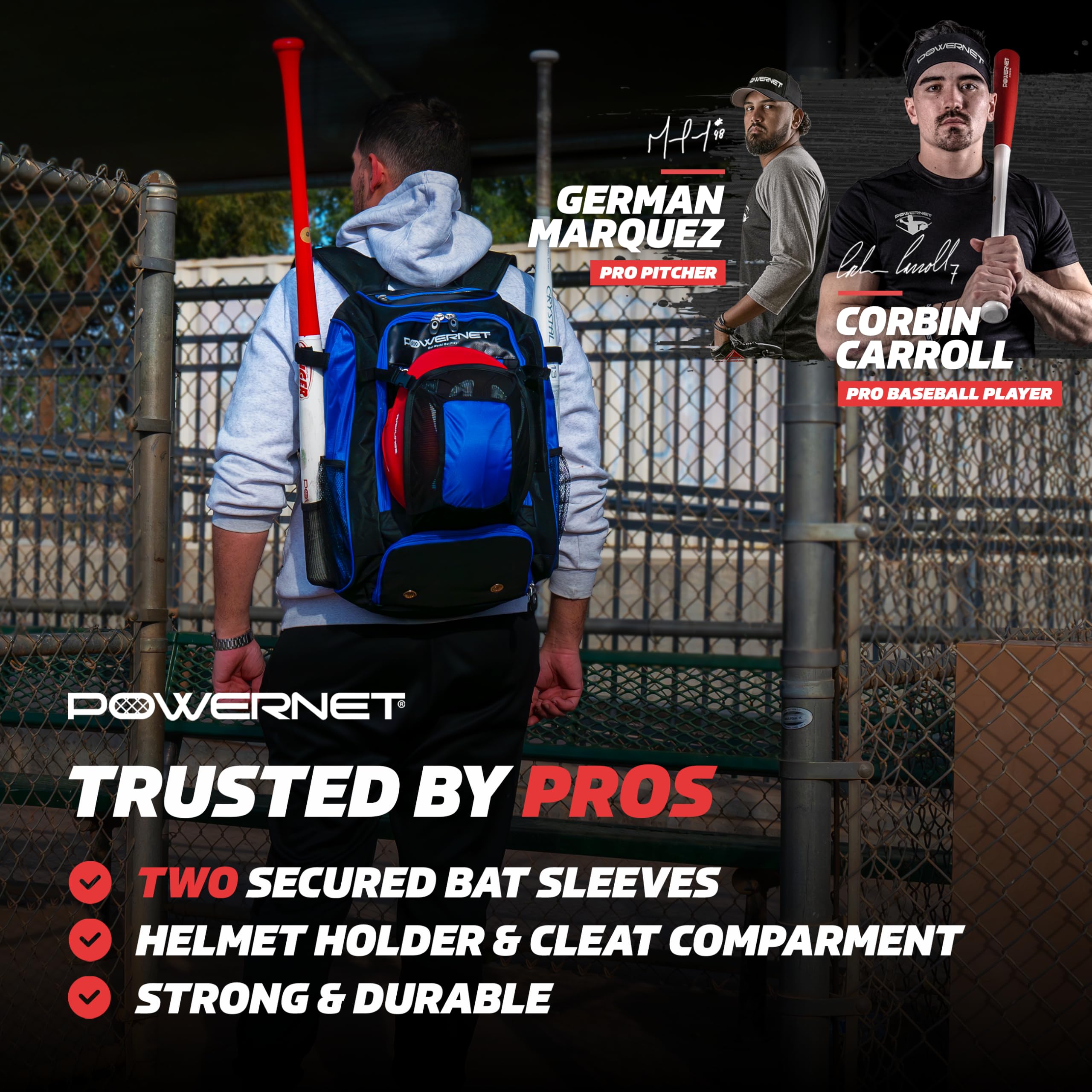 Sac De Baseball Easton No Errors – Rouge, Type Sac à Dos Avec Compartiments, Excellent état