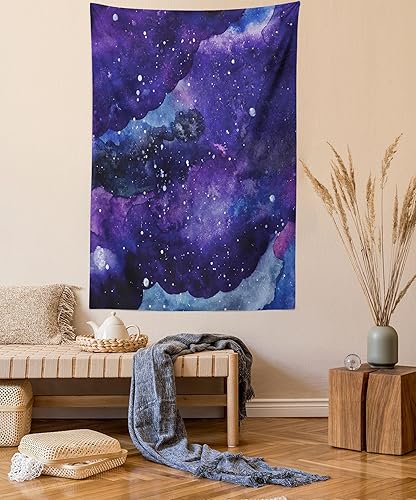 Miniatura 33 de Lunarable Tapiz de La Habana, caballeros que tocan saxofón con sombreros de Panamá y auto rojo nostálgico, colgante de pared para dormitorio, sala