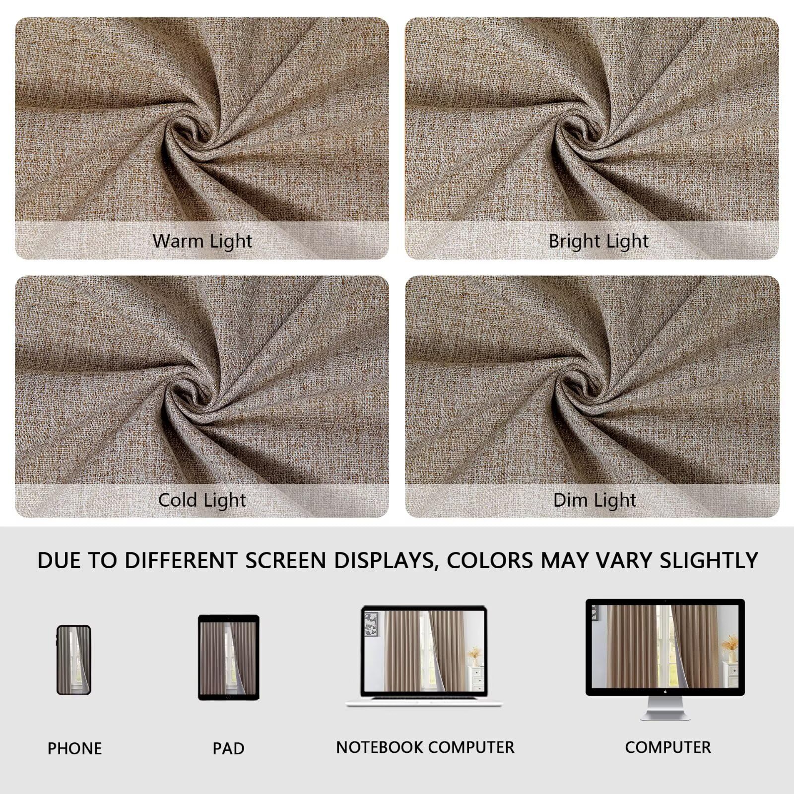 Cortinas 100 % opacas para dormitorio, juego de 2 paneles de 72 pulgadas de largo, aislamiento térmico, bolsillo para cortinero y pestaña trasera, reducción de ruido, decoración de lujo (52