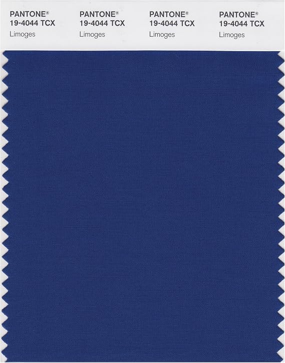 PANTONE Smart 19-4044X Color Swatch Card, Limoges - House Paint ...