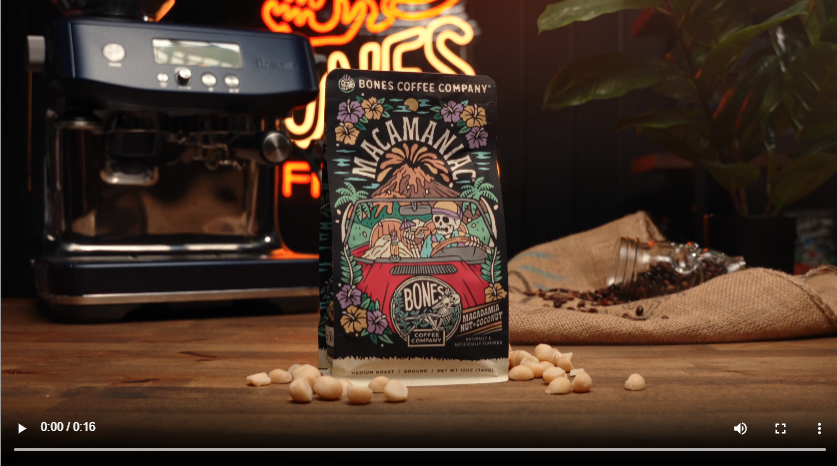 【最安値!!】マカミア/Macamia Amazon.com : Bones Coffee Company Macamaniac, Macadamia and