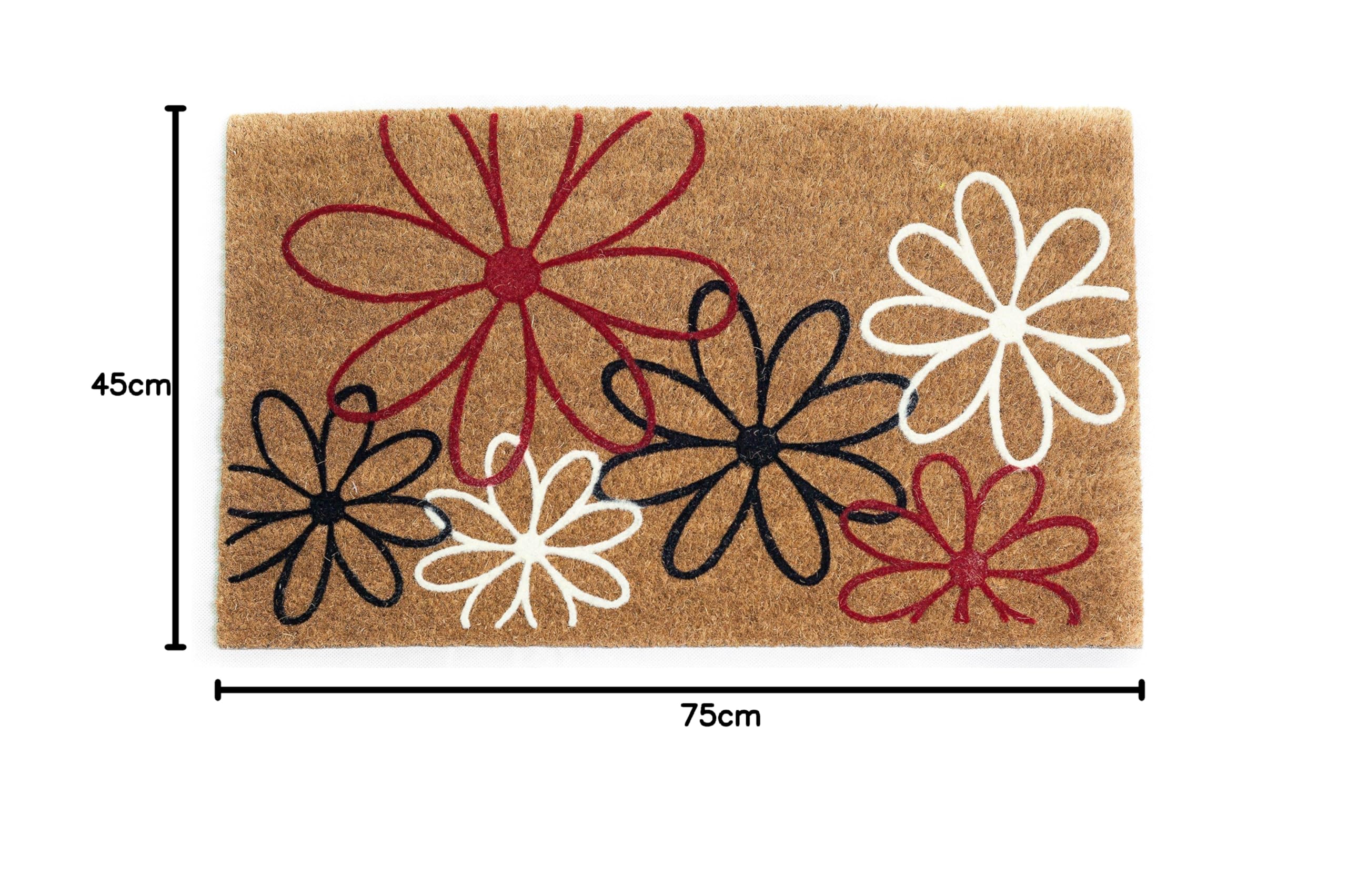 Coco&Coir Zerbino In Fibra Di Cocco Naturale 45x75 Cm – Antiscivolo, Ecologico, Premium