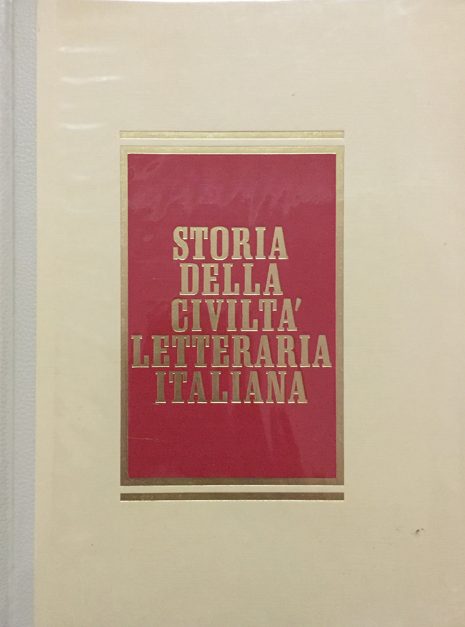 Storia della civiltà letteraria italiana. Dizionario cronologia