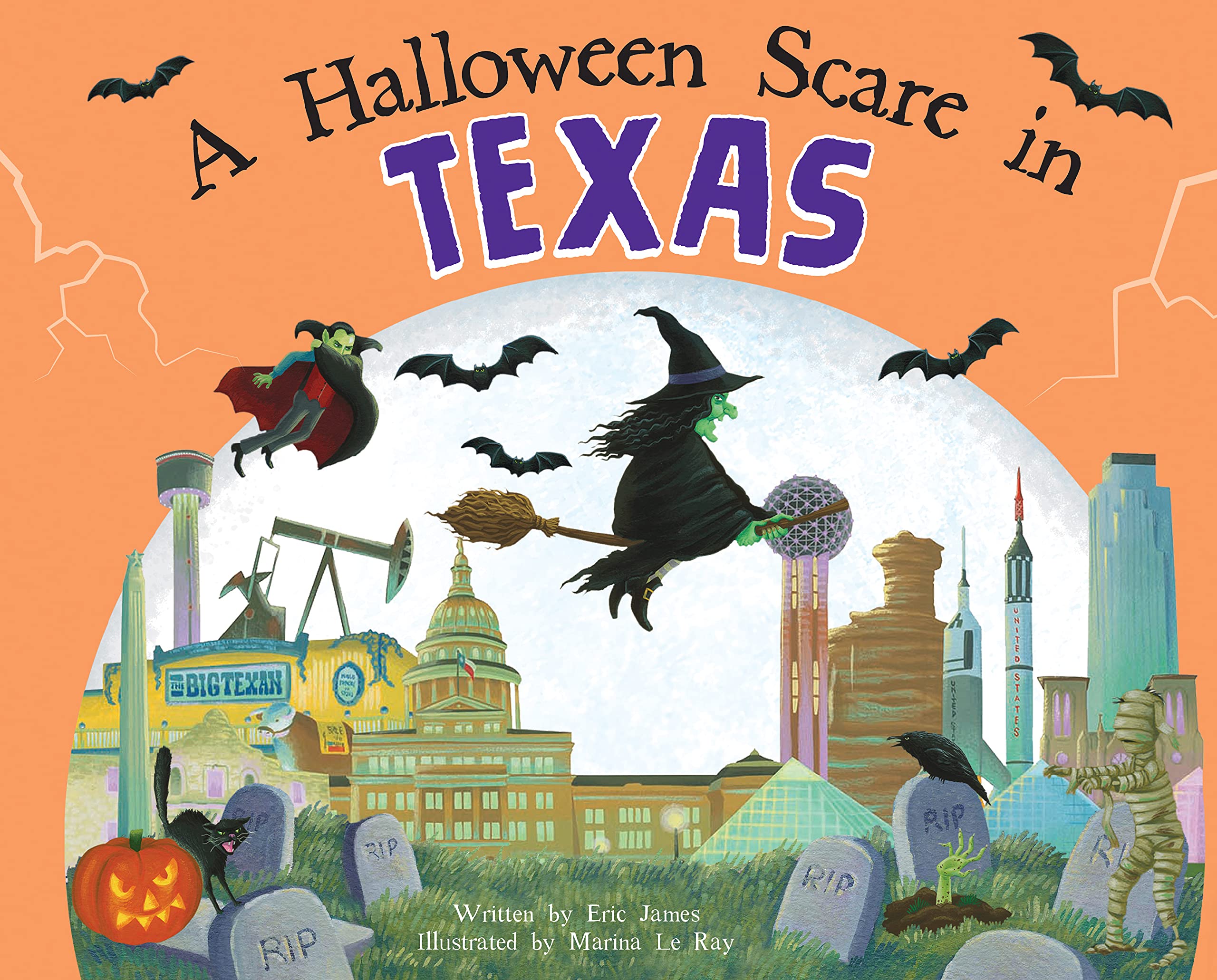 A Halloween Scare in Texas: A Trick-or-Treat Gift for Kids