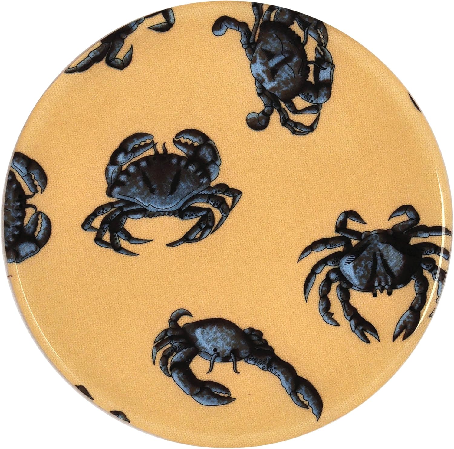 Andreas Silicone Trivet, Blue Crab, 8 Inch