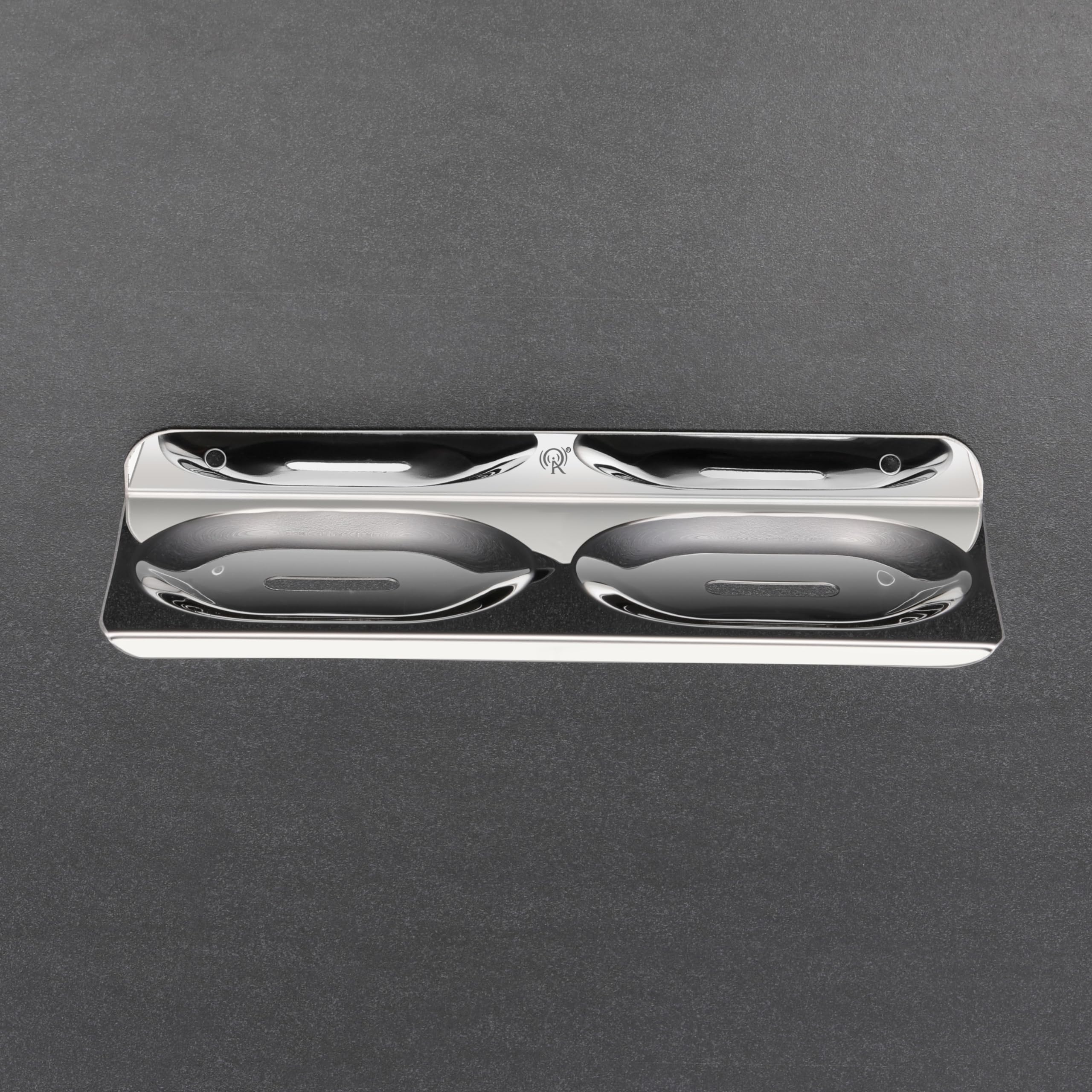 Raxon Innovation Stainless Steel Round Shape Double Soap Dish l Soap Case I Soap Holder I Soap Stand Corrosion Free Double Soap Holder with Chrome Finish (Silver, Pack of 1) (B0CQFQZXTN) Amazon Price History, Amazon Price Tracker