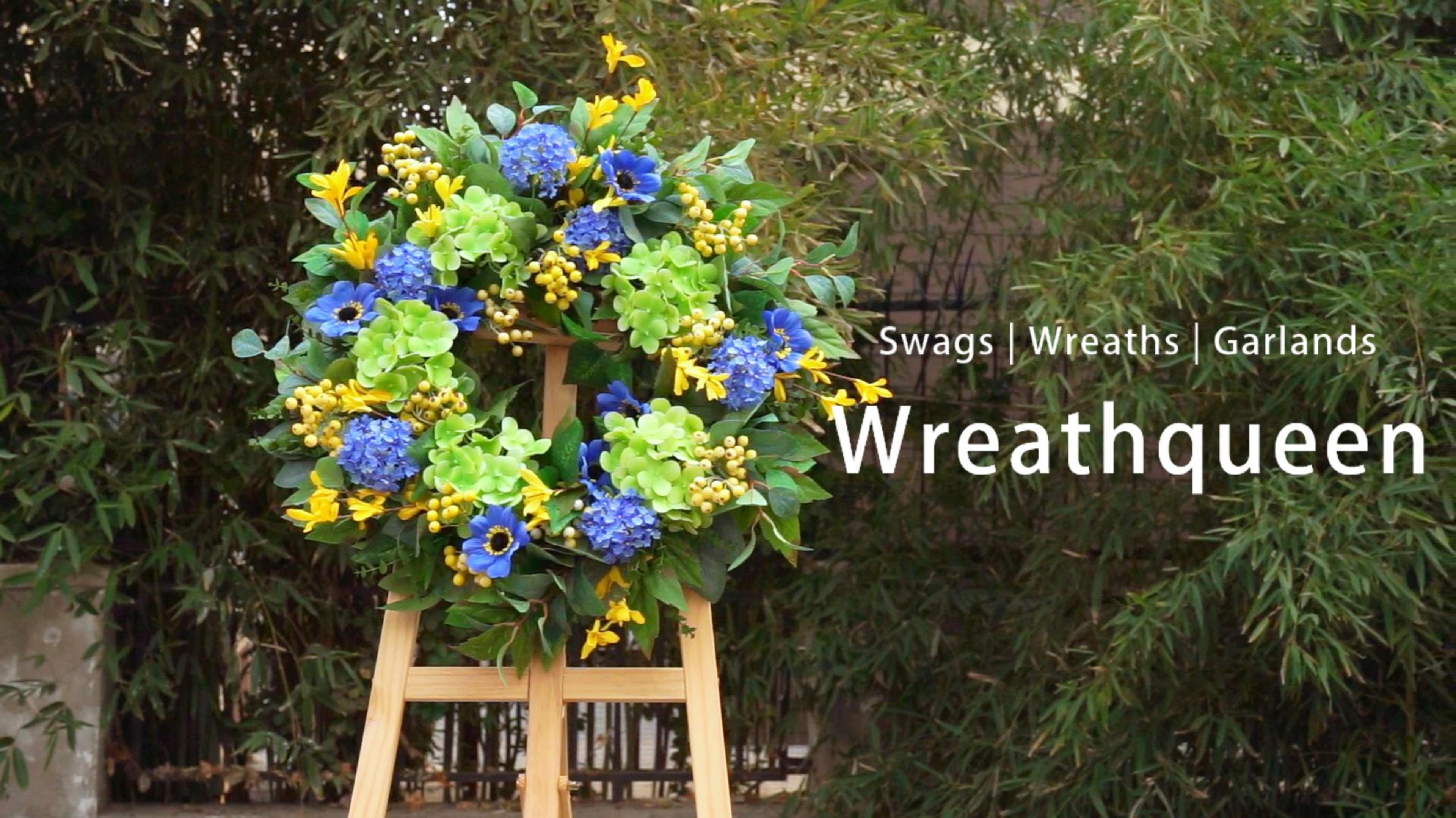Amazon.com: Spring Wreaths for Front Door 24 Inch Summer Wreath