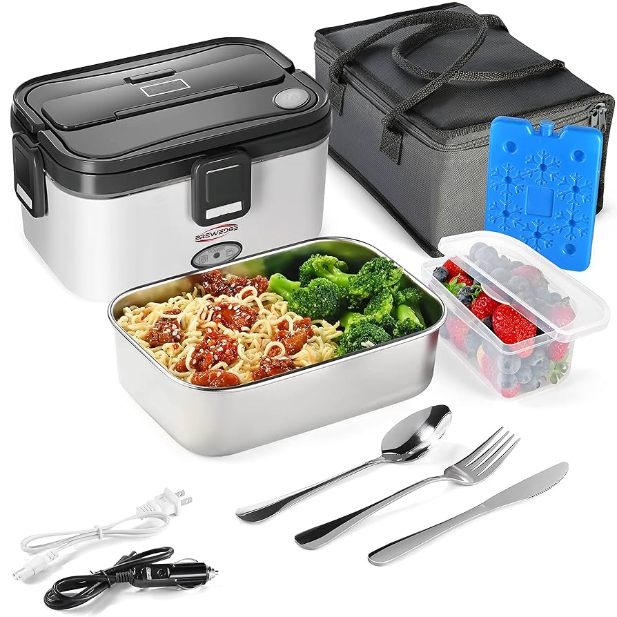Electric Lunch SPOOL High Bone Muscle他CD Amazon.com: Eocolz Electric Lunch Box Food Heater 60-80W for