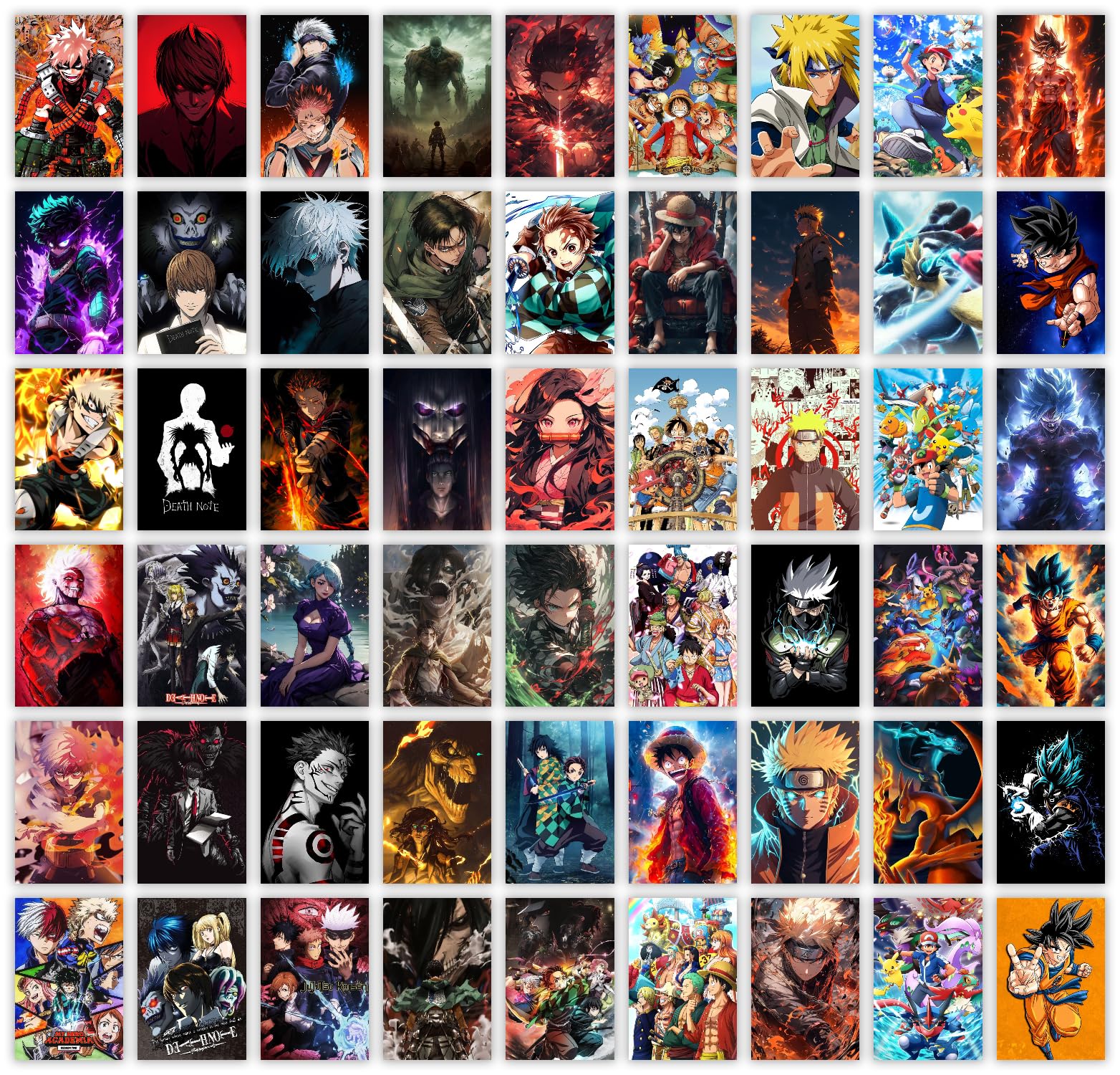 Superhero Wall Collage Kit - 54 Posters -16