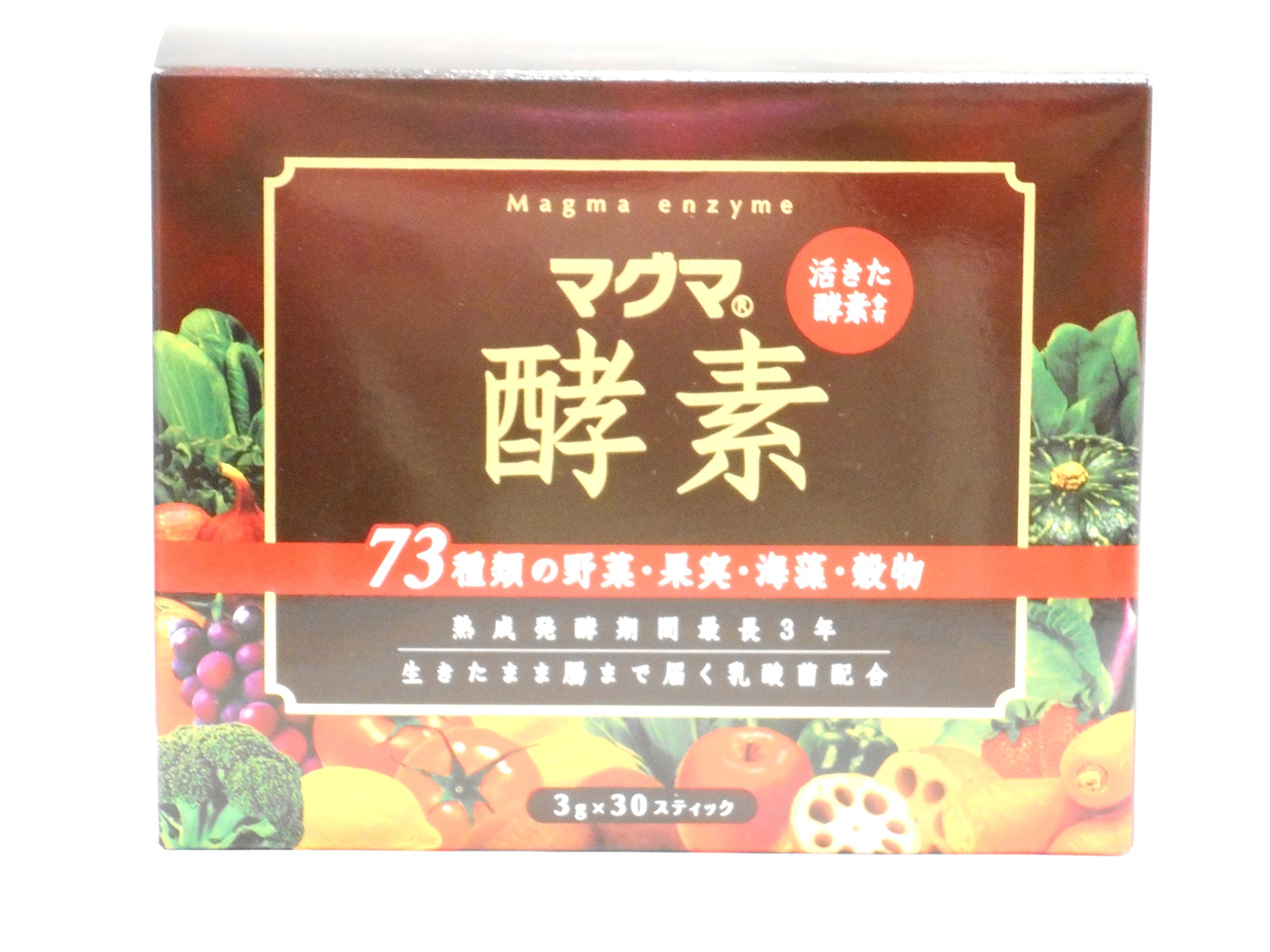 Amazon | マグマ酵素 （3g×30スティック） | マグマ | 消化酵素