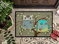 Vista 67 de Caroline's Treasures PJC1117JMAT - Felpudo para puerta delantera de 24 x 36 pulgadas, tapete antideslizante lavable de pelo bajo, 24 x 36 pulgadas