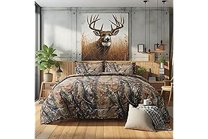 Realtree All Purpose Camo Comforter Queen with Pillow Shams
