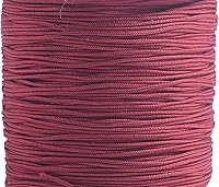 Vista 15 de KONMAY 1 rollo de cuerda de nailon para hacer pulseras de 150 yardas, trenzado de nailon Shamballa Macramé/cordón de cuentas de 0.4mm, cordón