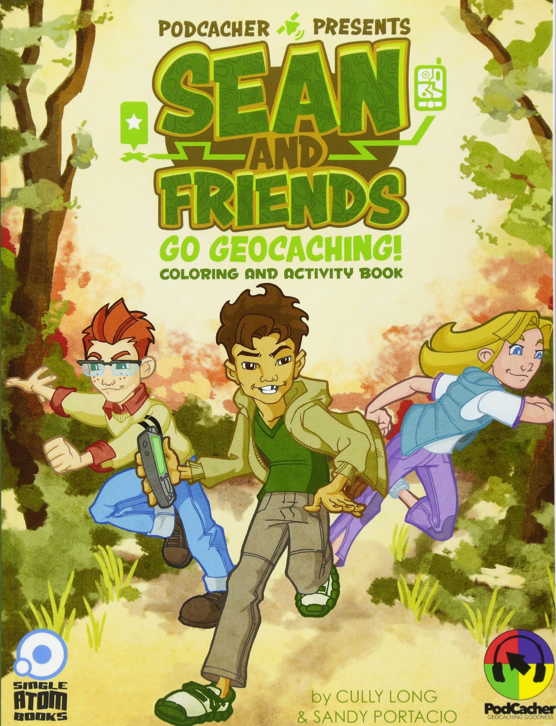 Cully LongSean and Friends Go Geocaching (Coloring Book)