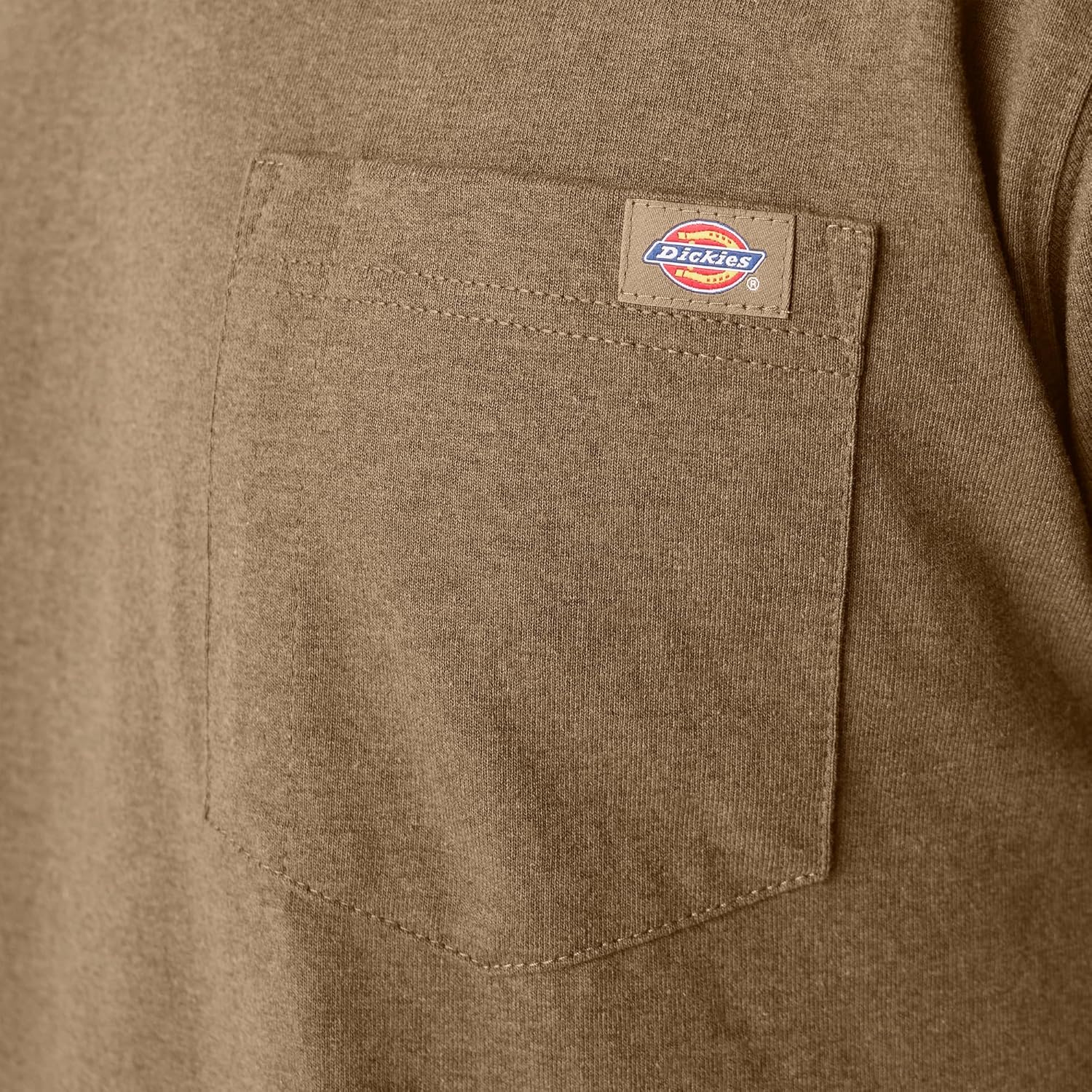 Dickies Men's Heavyweight Heathered Short Sleeve Pocket T-Shirt - Image 6