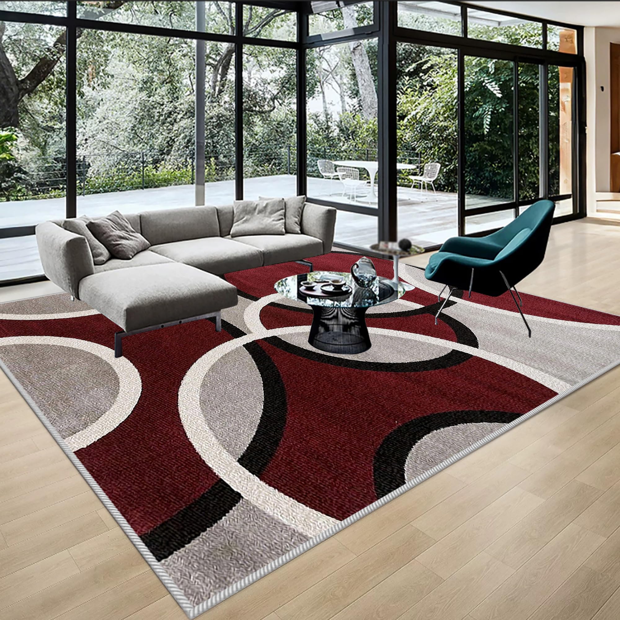 Tapis chambre lavable en machine antidérapant pour protéger les sols avec élégance