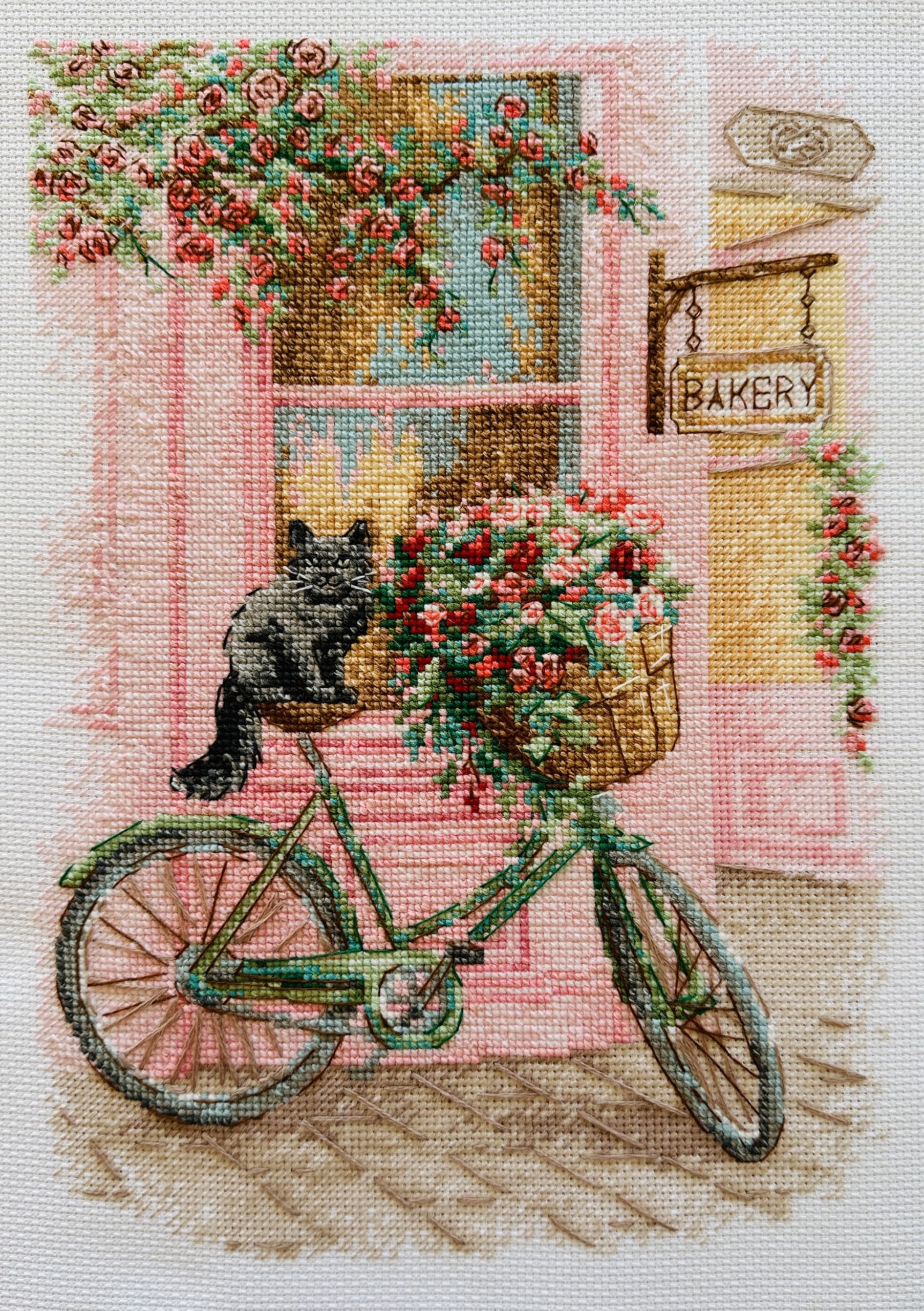 RIOLIS - Viaggio in fiore 2246, Punto croce 21x30cm, Punto croce kit da ricamare, Disegni da ricamare, Embroidery kit, Set punto croce, Kit ricamo punto croce