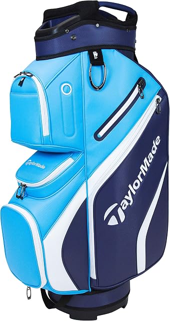 TaylorMade Deluxe Cart, purple/bright blue, one size