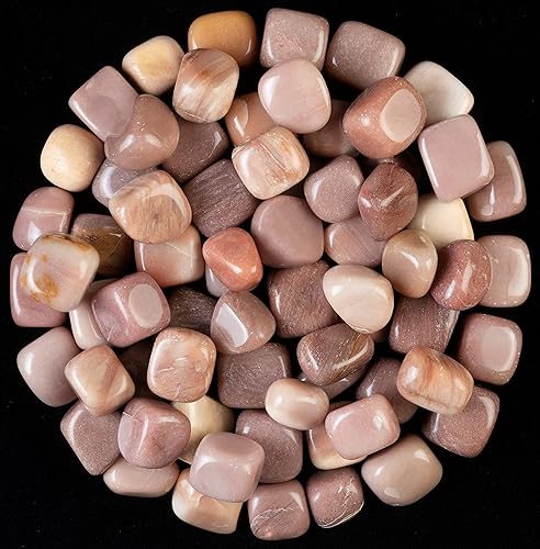 Miniatura 253 de Crocon Kit de cristales y piedras curativas de amatista de 1 libra para cristal curativo de Reiki, piedras pulidas moradas, piedras pulidas