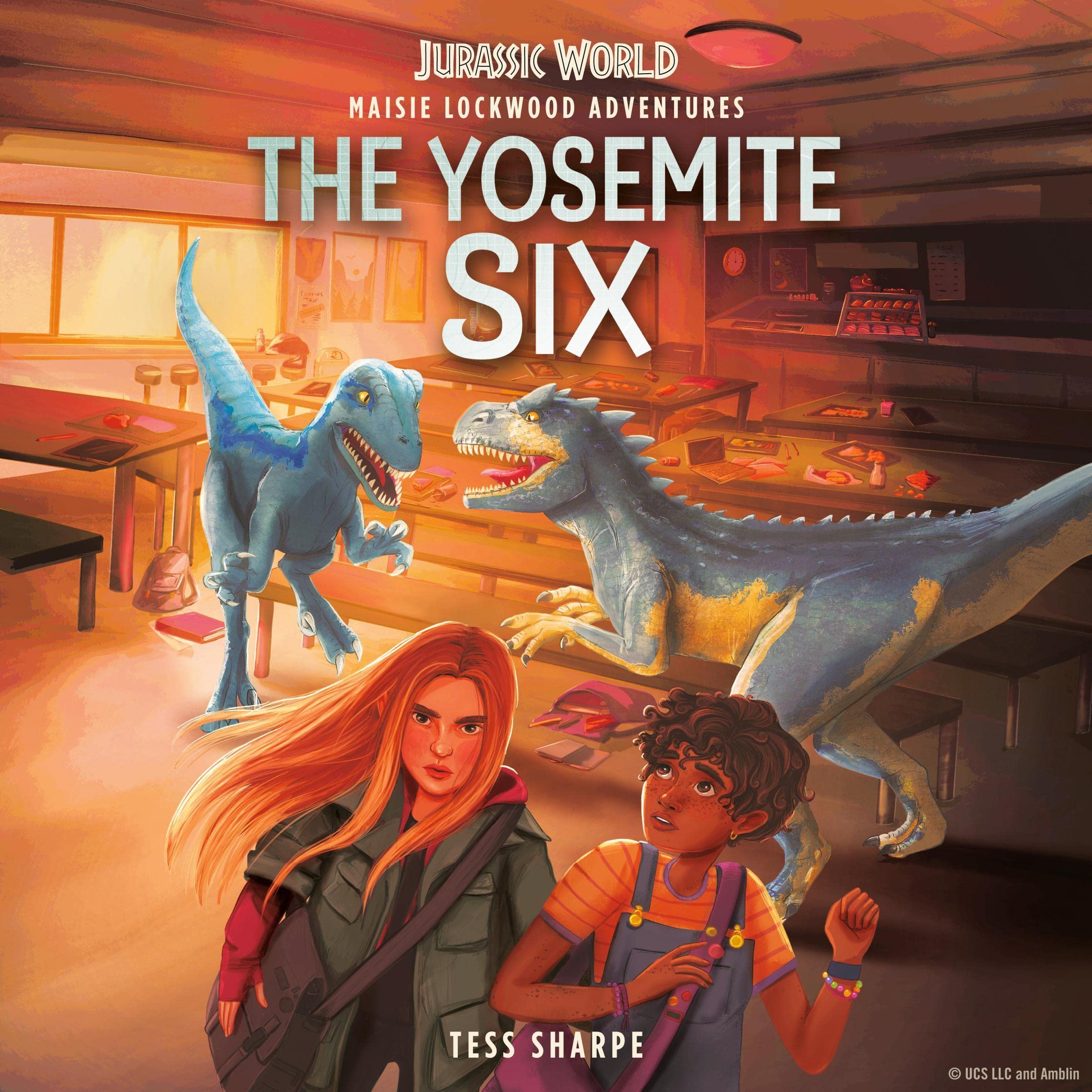 Cover art for Maisie Lockwood Adventures #2: The Yosemite Six (Jurassic World)