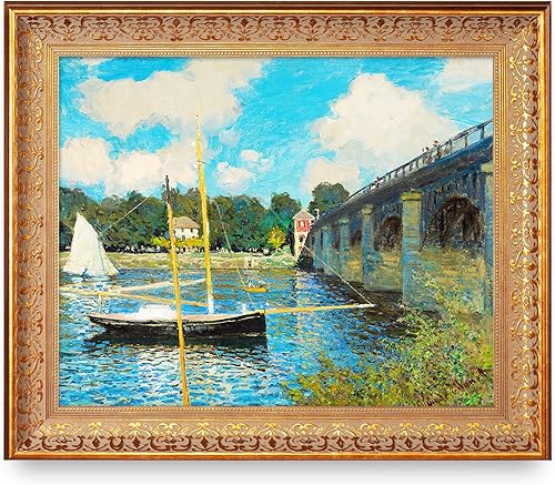 Miniatura 90 de A&T ARTWORK Antibes Seen from The Salis Gardens de Claude Monet Las Obras de Arte Clásico Mundial Reproducciones, Impresiones de Arte en Lienzo