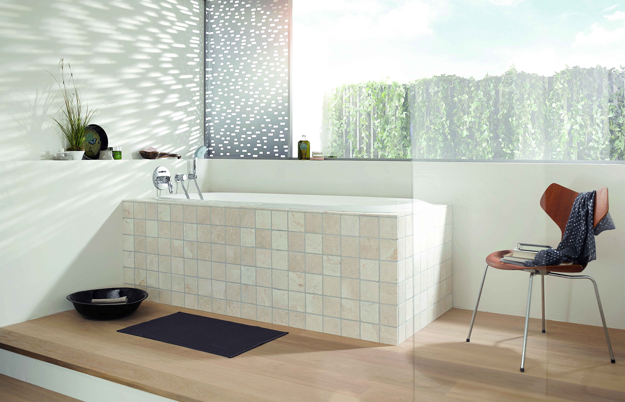 EUROSTYLE - Mitigeur Monocommande 2 Trous Lavabo [- Robinetterie Salle De Bains Grohe 4005176334269