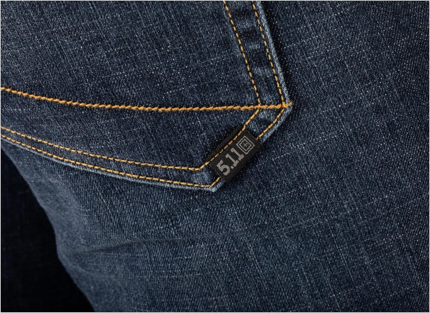 5.11 Tactical Men’s Slim Fit Defender-Flex Jean - 7-Pocket Mechanical Stretch Denim Performance Utility Pants, Style 74465ABR - Image 6