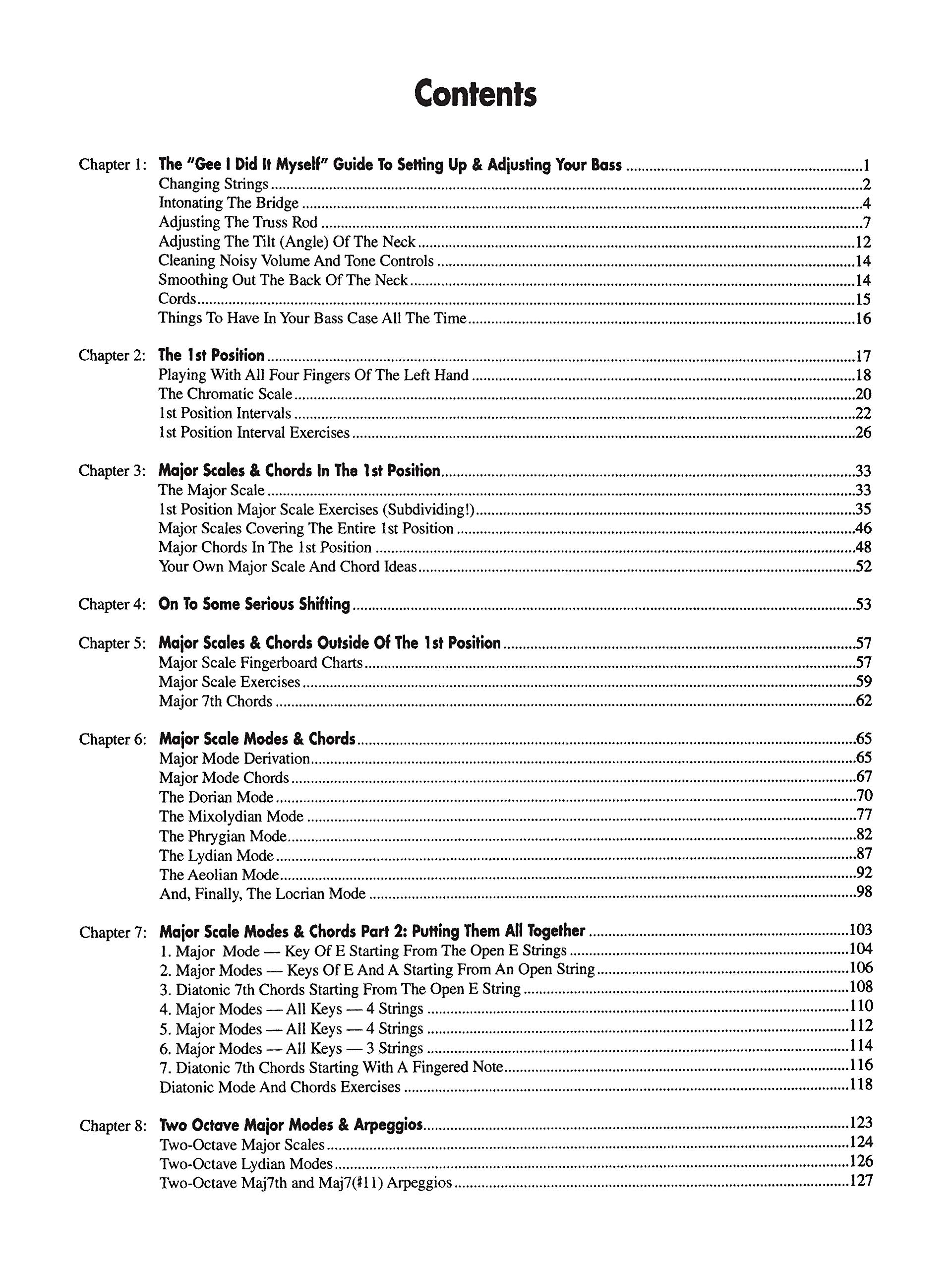 Serious Electric Bass: The Bass Player's Complete Guide to Scales & Chords