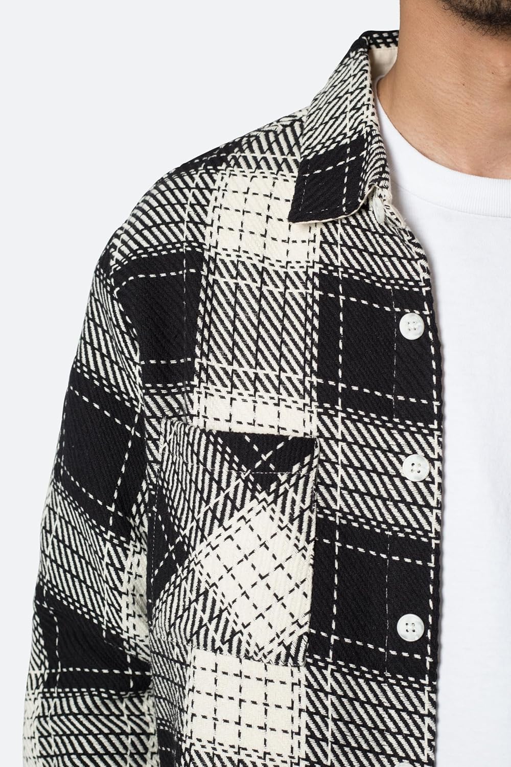 mnml Men's Classic Flannel Shirt