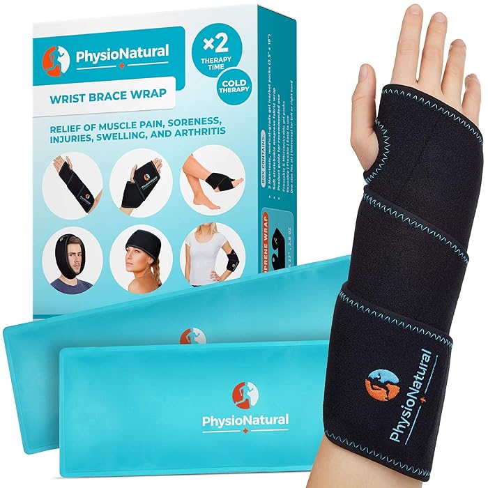 Buy Wrist Ice Pack Wrap Hot & Cold Therapy for Instant Pain Relief of