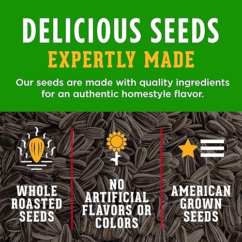 Miniatura 5 de Semillas de girasol de David, sal reducida, 5.25 onzas, el embalaje puede variar