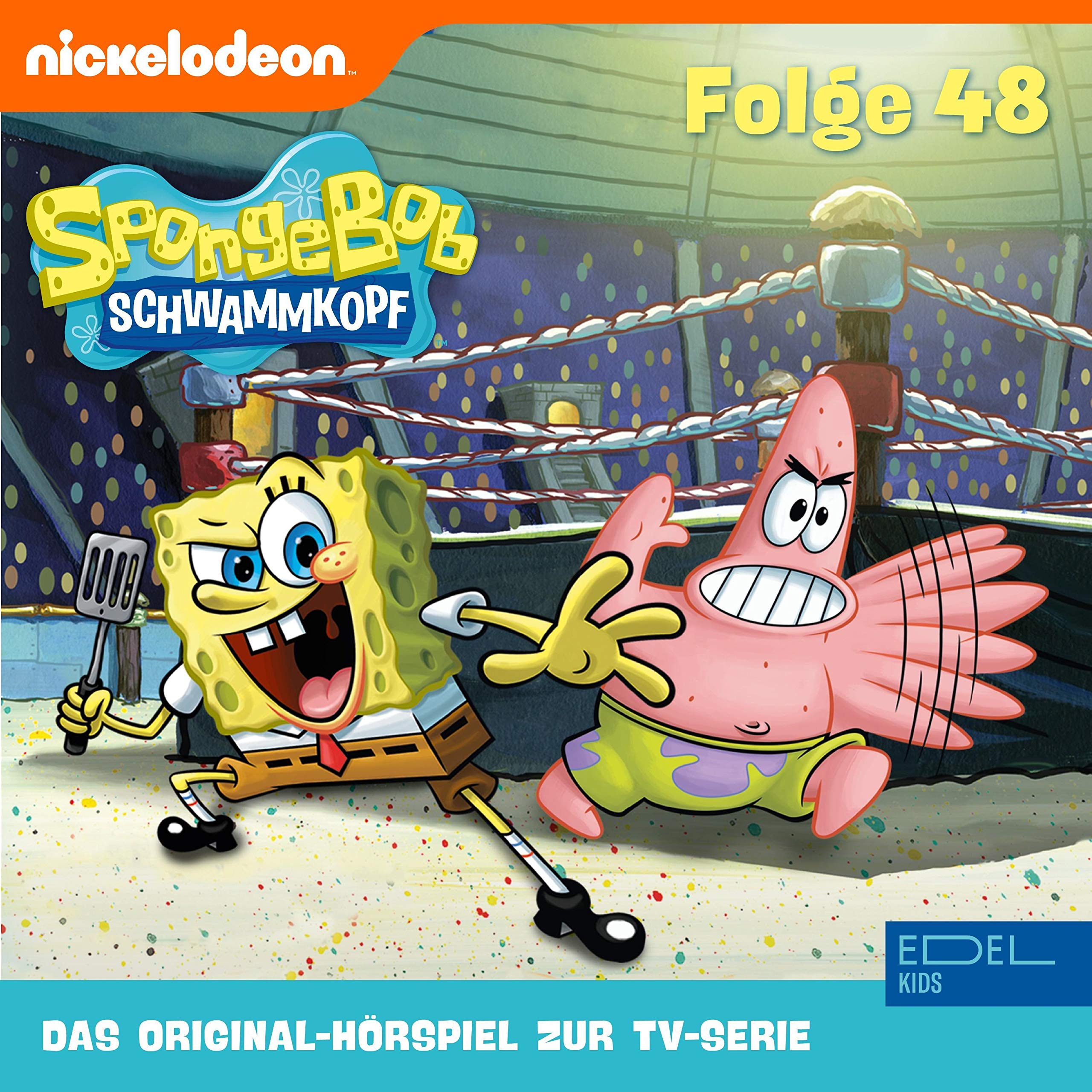 Cover art for SpongeBob Schwammkopf 48. Das Original-Hörspiel zur TV-Serie