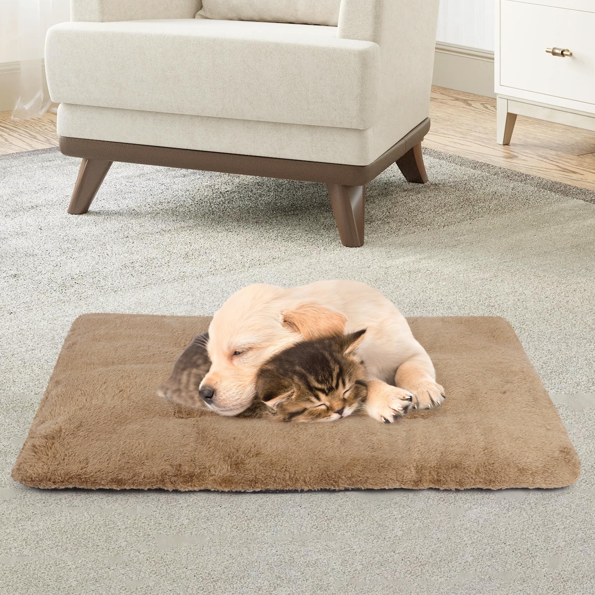 Alfombra Salon Manta Impermeable Para Mascotas - Suave De Felpa, Tamaño 47x39 Pulgadas, Ideal Para Perros O Gatos Colcha Impermeable