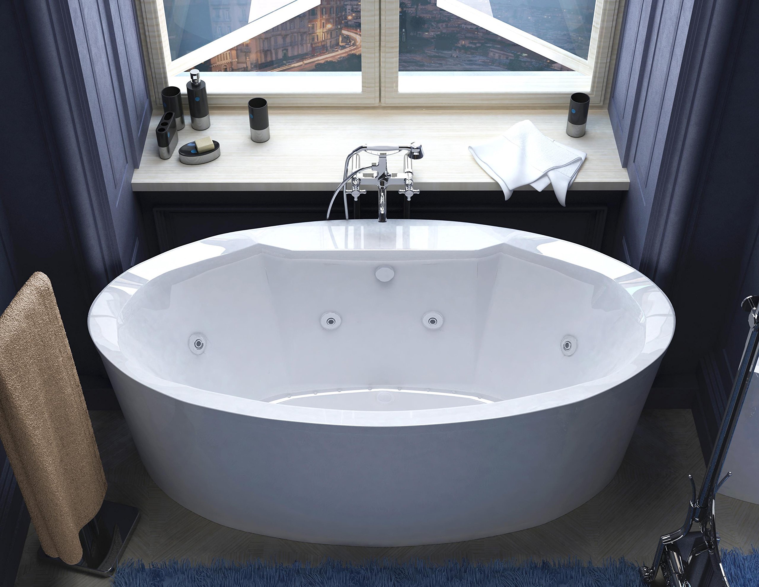 Spa World Venzi Vz3468sdx Grand Tour Sole Oval Air & Whirlpool