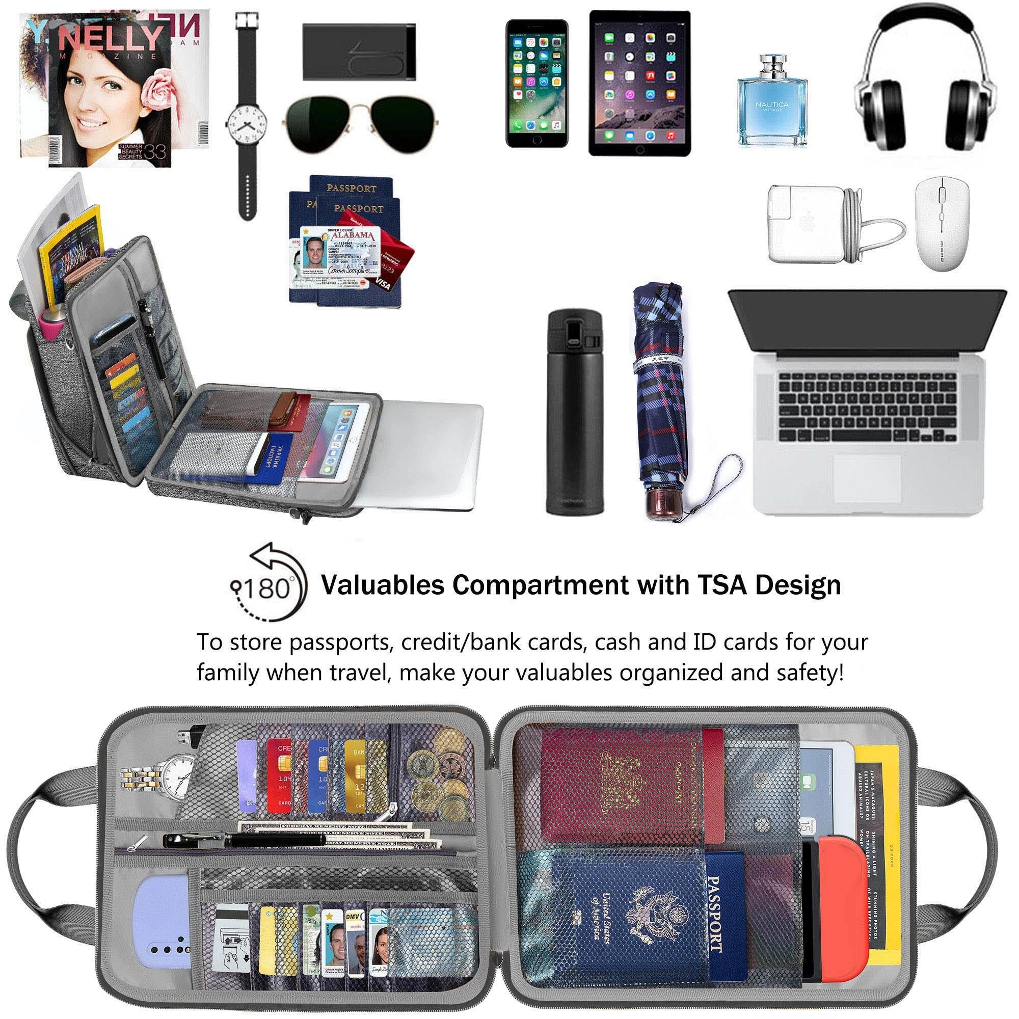 ZINZ Laptop Schultertasche 12,3-13 Zoll Hülle, Erweiterbare Handtasche mit Wertsachenfach, Kompatibel mit MacBook Neo/Air/Pro 13", iPad 12,9"/13"/11", Wasserabweisend & Stoßfest，Grau
