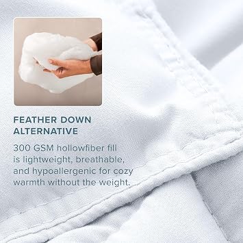 Bare Home Duvet Insert Comforter - King/California King - Goose Down Alternative - Ultra-Soft - Premium 1800 Series - All Season Warmth - Bedding Comforter (King/Cal King, White)