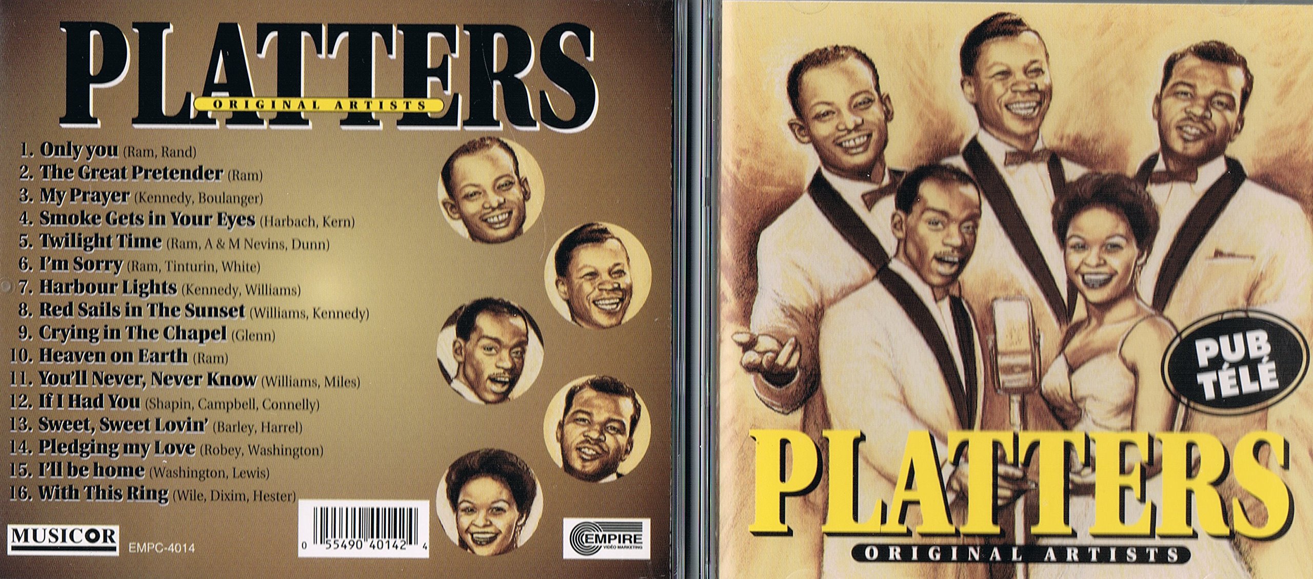 Platters - Original Artists (Pub Télé) [Audio CD] The Platters