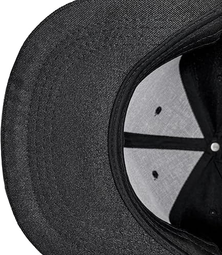 Miniatura 4 de Negi Snapback Hats for Men Black hat Skull Flat Bill Mens Blank Hats Trucker Cool