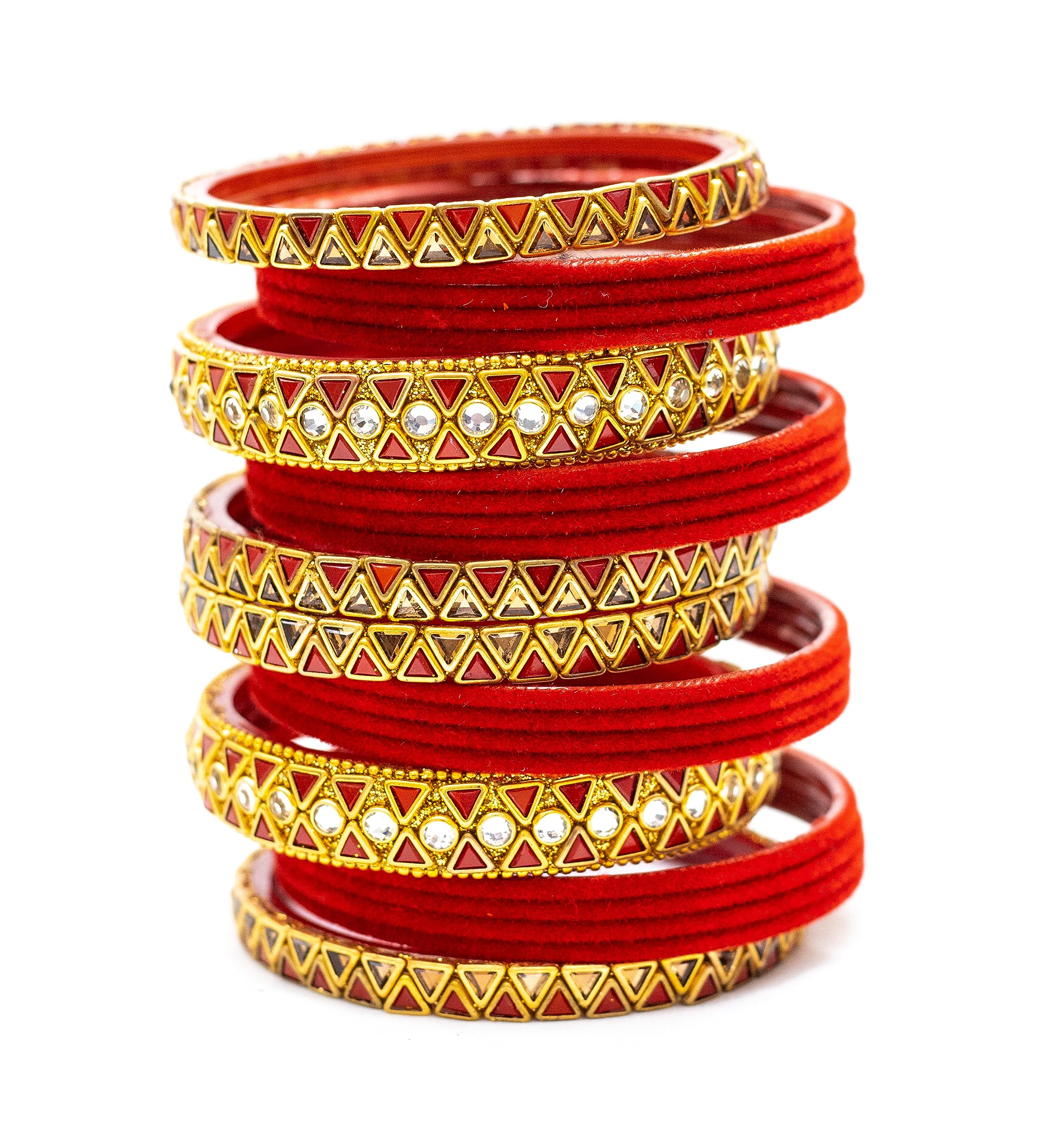 Swara Creations Glass bangles/churi set/thick golden glass bangles for women,Golden bangles kada(S253) (B0CCPV7RHZ) Amazon Price History, Amazon Price Tracker