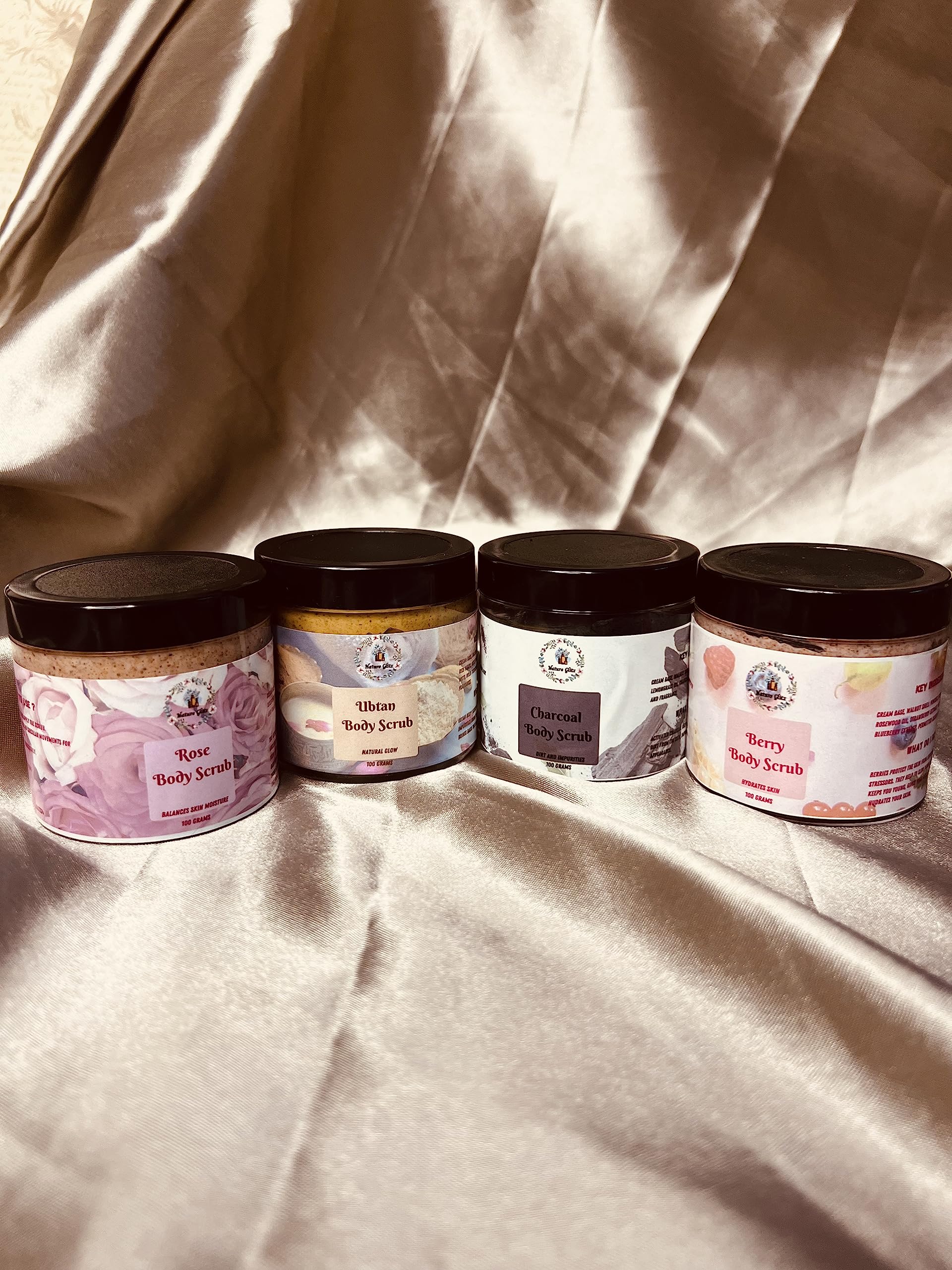 Body Scrub (Pink, Berry)-image-17