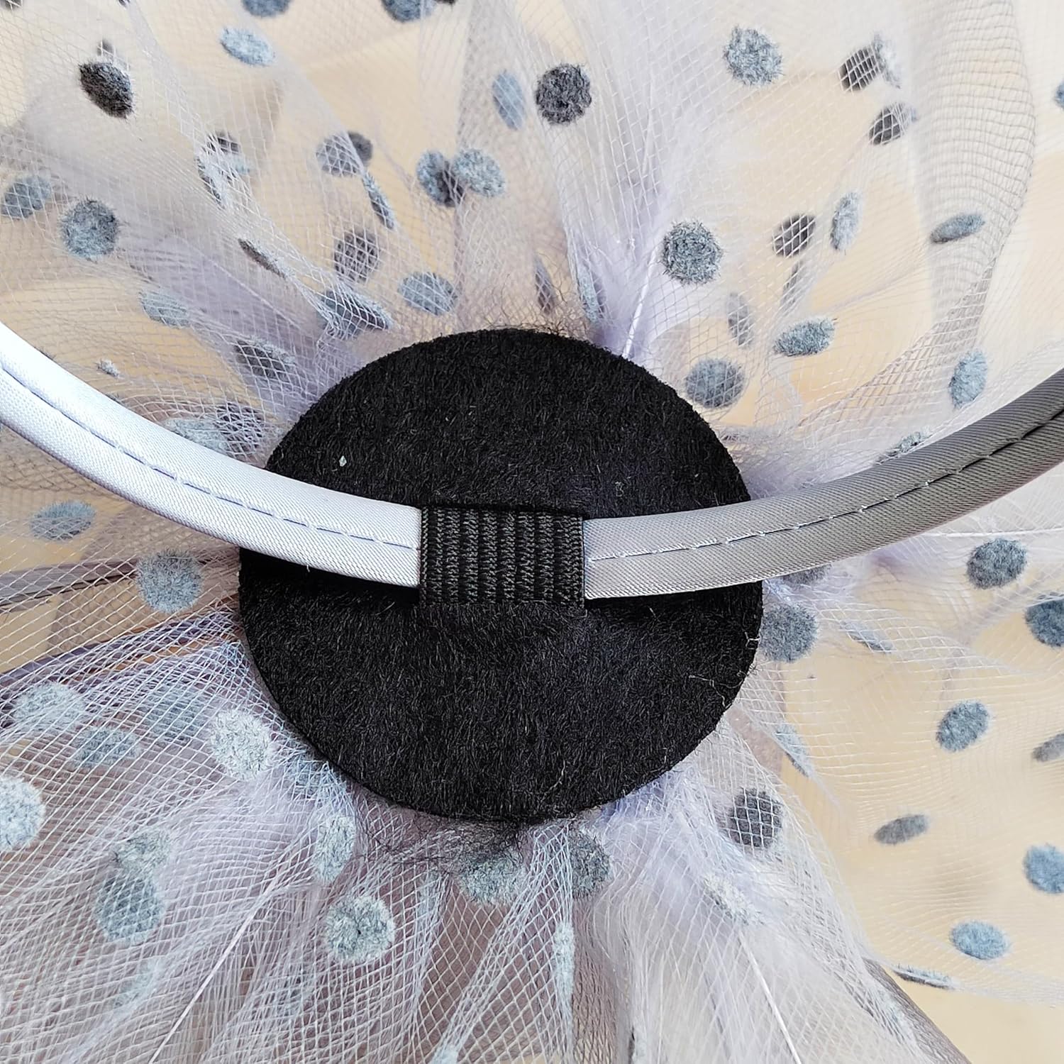 JUNBESTN Fascinators Hat Tea Party Headwear for Women Flower Mesh Feathers Headband - Image 5