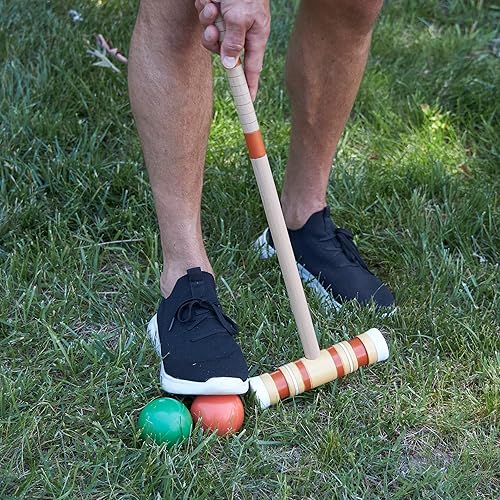 Miniatura 7 de Juego de cricket Trademark Global con bolsa de transporte