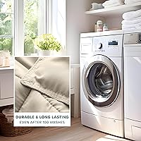 Vista 122 de Bare Home Comforter Set - King/California King Size - Ultra-Soft - Goose Down Alternative - Premium 1800 Series - All Season Warmth