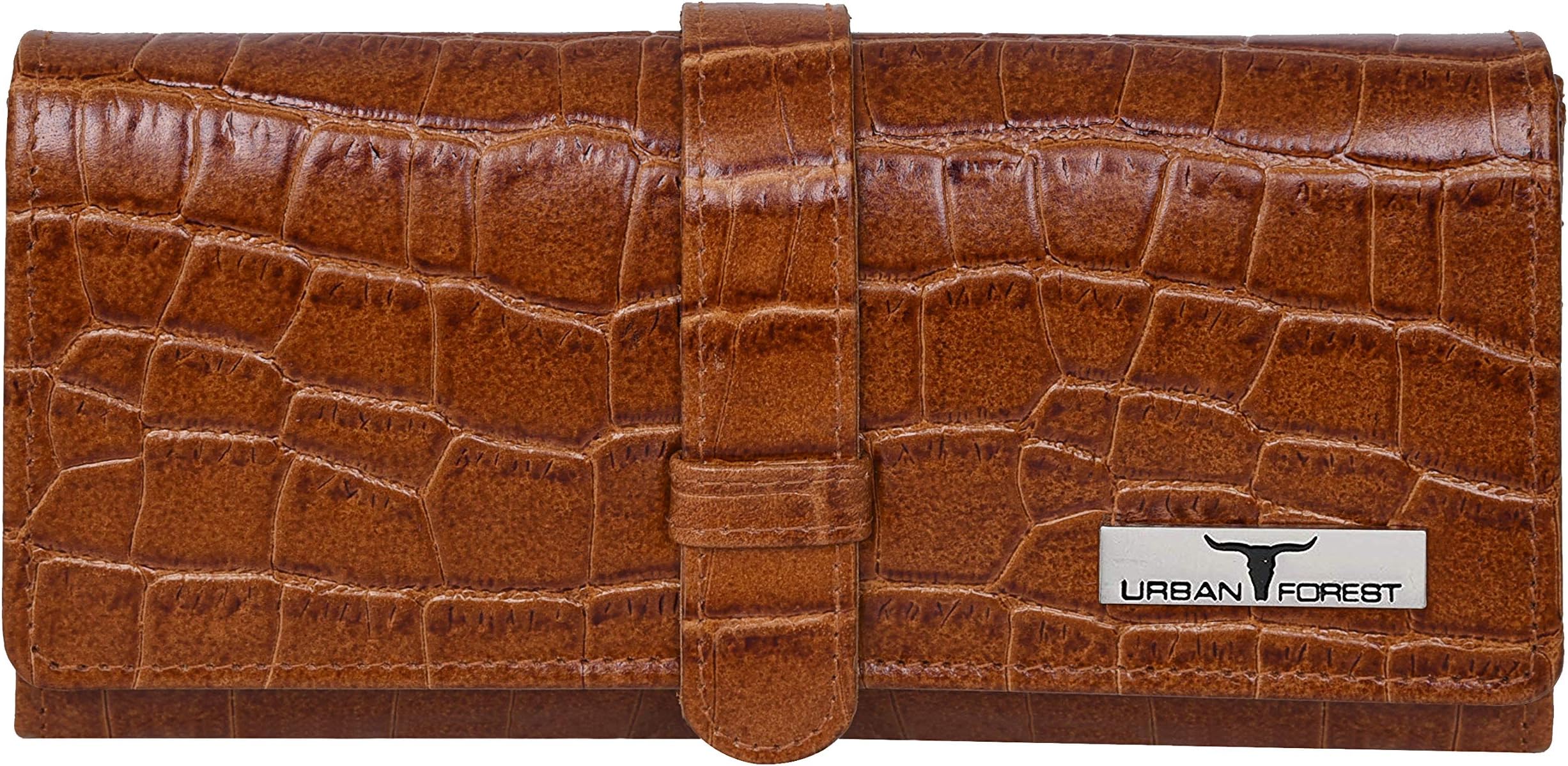 Danny Cognac Leather Wallet for Women